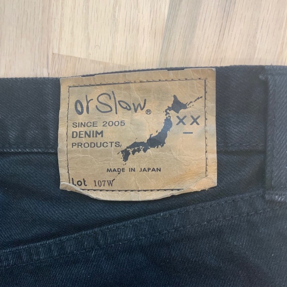 OrSlow 107 Ivy Fit Black - Picture 1 of 6